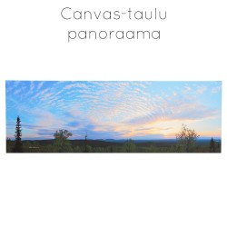 Panoraama canvas-taulu